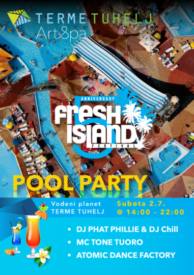 pool party Tuhelj 2016
