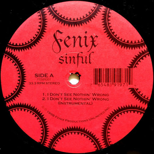 Dig Of The Day: Sinful – I Don’t See Nothin’ Wrong (1998)