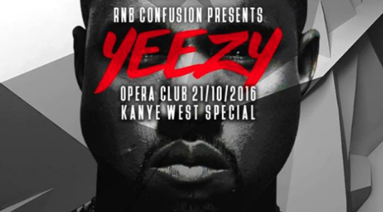 RNB Confusion: Kanye West Special @ Opera, Zagreb (21. 10.)