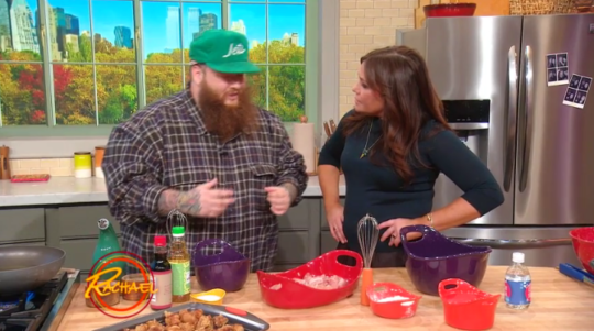 Action Bronson & Rachel Ray Cook "Xplosive" Fried Chicken