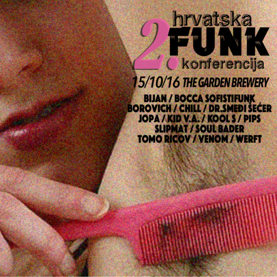 Druga hrvatska funk delegacija @ The Garden Brewery, Zagreb (15. 10.)
