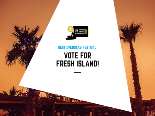 Vote for Fresh Island in the 2016 Festival Awards