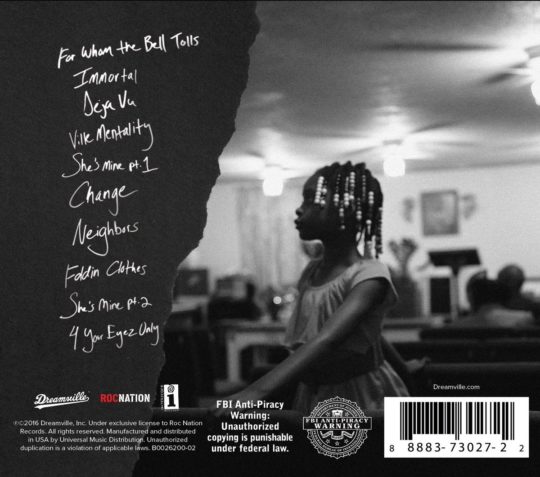 j cole tracklist
