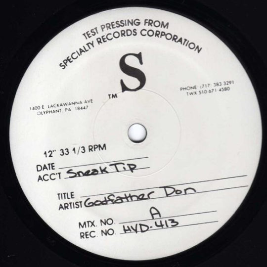Dig Of The Day: Godfather Don – Status (1996)