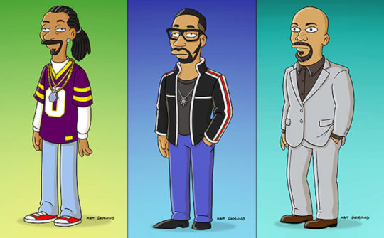 Snoop Dogg, RZA and Common Get Simpsonized