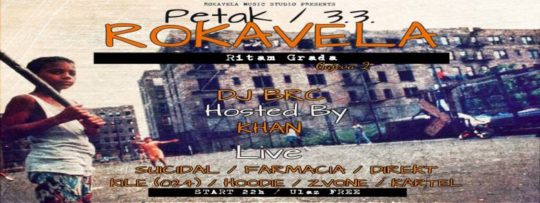 Rokavela w/ Suicidal, Farmacia i dr. @ Ritam grada, Zagreb (3. 3.)