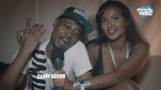 Video: Danny Brown Interview @ Fresh Island 2015