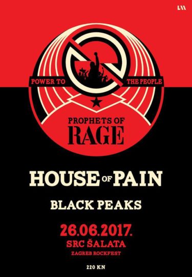 House Of Pain & Prophets Of Rage Live in Zagreb, Šalata (26. 6.)