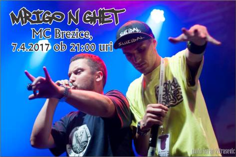 Pola sata od Zagreba! Mrigs & Ghet Live @ MC Brežice (7.4.)