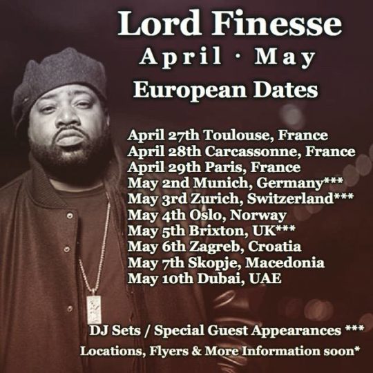 Lord Finesse ponovno u Zagrebu 6. svibnja