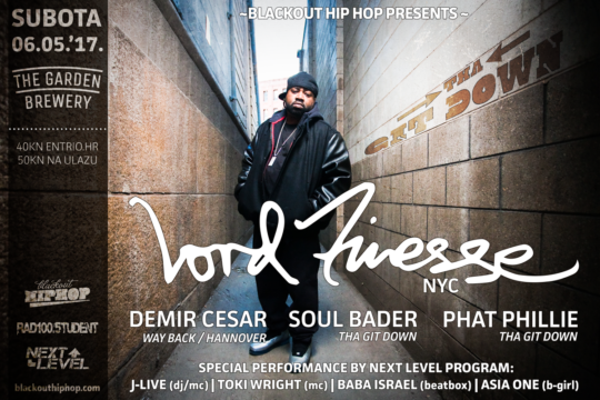 Blackout Hip Hop Presents: Lord Finesse & J-Live @ "Tha Git Down"