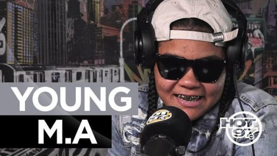 Video: Young M.A on Ebro in the Morning
