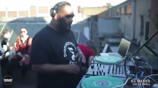 Video: DJ Maseo's (De La Soul) Boiler Room Set