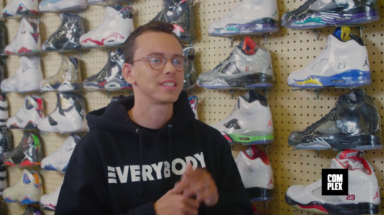 Video: Logic Goes Sneaker Shopping with Complex