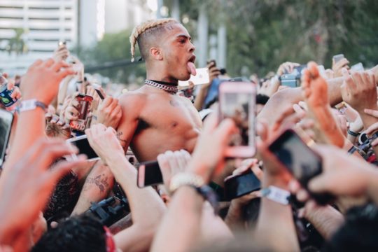 XXXTentacion Gets Literally Knocked Out on Stage