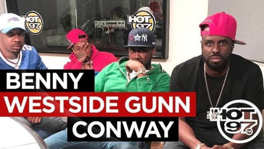 Video: Conway, Benny & Westside Gunn Freestyle for Funk Flex