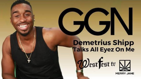 Video: Demetrius Shipp Jr. (2Pac Actor) on GGN (Hosted by Snoop)