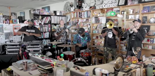 Video: DJ Premier & The Badder Band – NPR Music Tiny Desk Concert