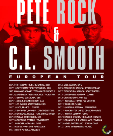 Pete Rock & CL Smooth European Tour