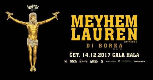 Meyhem Lauren @ Gala Hala Ljubljana 14.12.2017 // Nagradna!