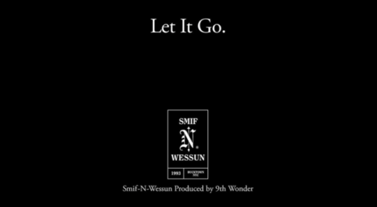 Smif-N-Wessun – Let It Go (Prod. by 9th Wonder)