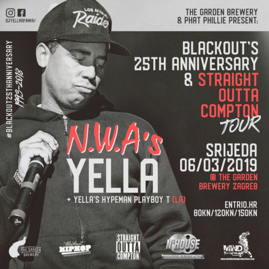 DJ Yella (N.W.A) @ Blackout's 25th Birthday - Blackout Hip Hop Blackout ...