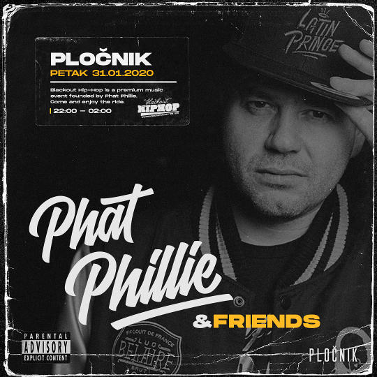 Phat Phillie & Friends at Pločnik (Zagreb) This Friday