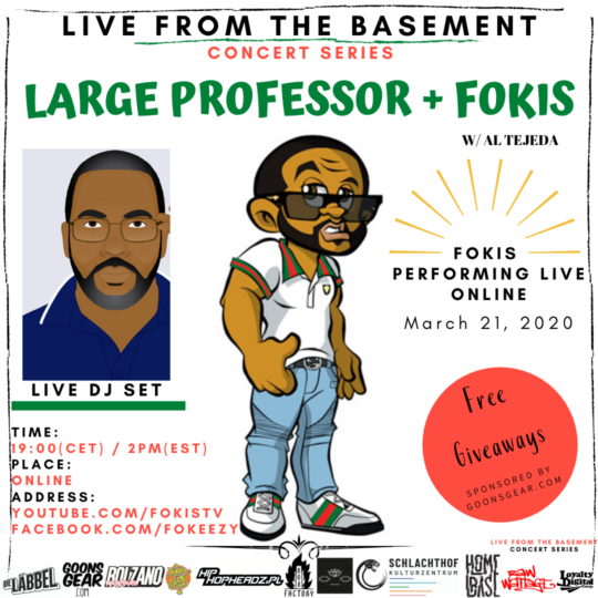 Live From The Basement Fokis _ Large Pro IG