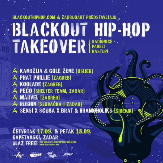 Blackout Hip Hop Takeover Zadar