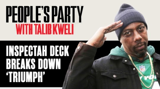Inspectah Deck Interview for People’s Party with Talib Kweli