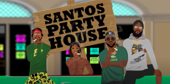 Smoke DZA ft. Wiz Khalifa, Big K.R.I.T., Curren$y & Girl Talk – Santos Party House