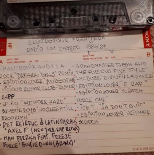 80’s Rap Radio – Electro Funk Premijera w/ Slavin Balen (1986.)