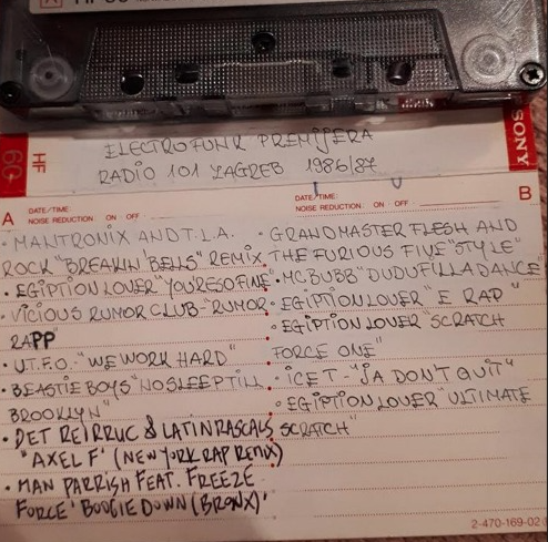 80’s Rap Radio – Electro Funk Premijera w/ Slavin Balen (1986) (T La Rock, UTFO…)
