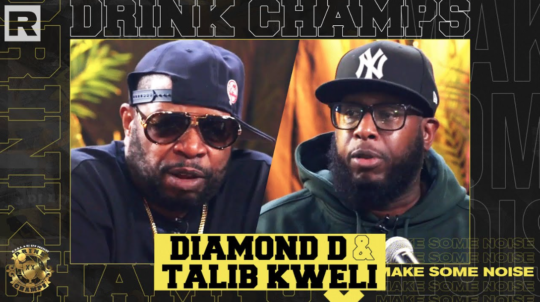 Talib Kweli & Diamond D on Drink Champs
