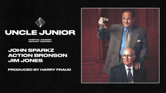 John Sparkz x Jim Jones x Action Bronson – Uncle Junior (Prod. Harry Fraud)