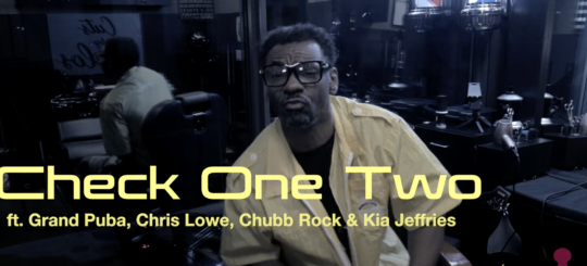 Video:  Stēzo ft. Grand Puba, Chris Lowe, Chubb Rock & Kia Jefferies – Check One, Two