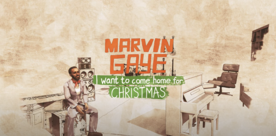 Video: Marvin Gaye – I Want To Come Home For Christmas