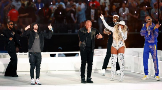 Dr. Dre, Snoop Dogg, Eminem, 50 Cent, Mary J. Blige & Kendrick Lamar – Super Bowl LVI Halftime Show