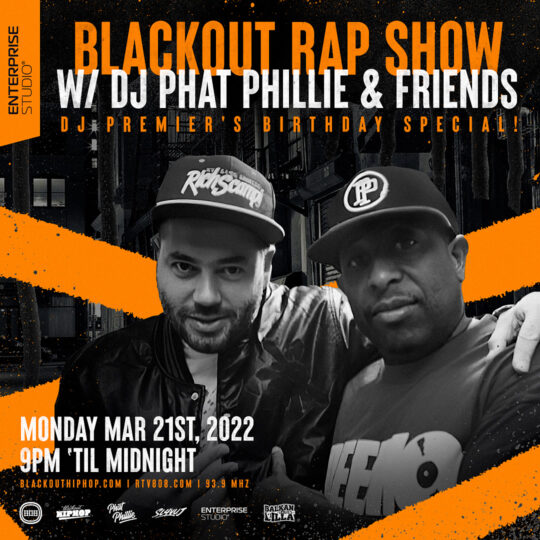 Tonight: DJ Premier Special on Blackout Rap Show