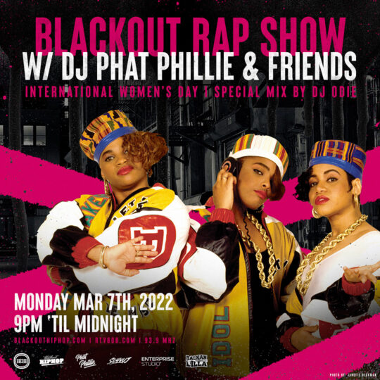 Blackout Rap Show – International Women’s Day (March 7, 2022)