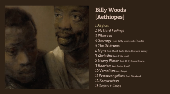 Billy Woods – Aethiopes (Album Stream)