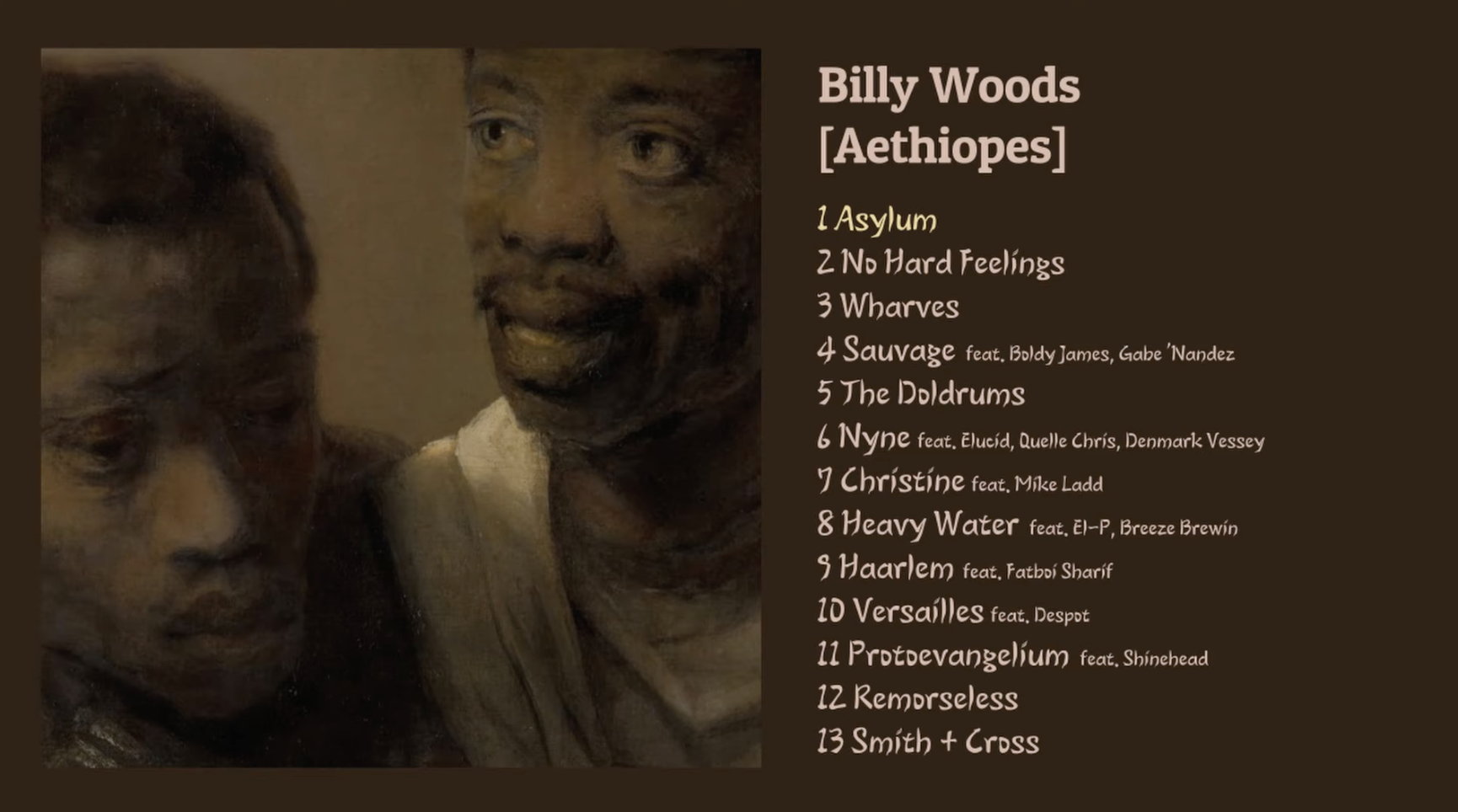 Billy Woods – Aethiopes (Album Stream) - Blackout Hip Hop