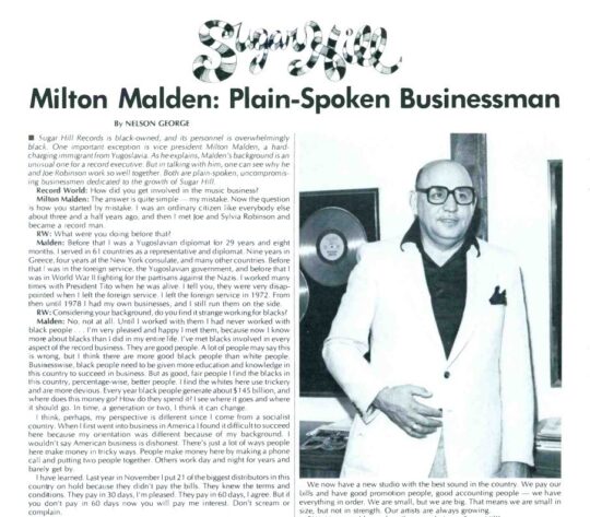 Milton Malden