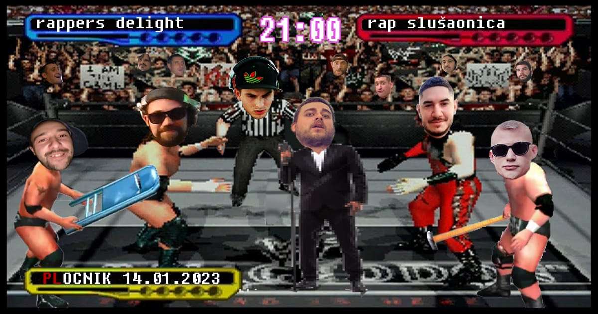 Rapper’s Delight vs. Rap Slušaonica @ Pločnik - Blackout Hip Hop