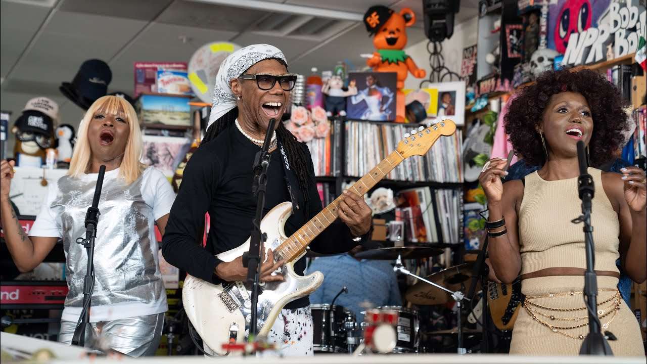 Nile Rodgers & CHIC Tiny Desk Concert Blackout Hip Hop