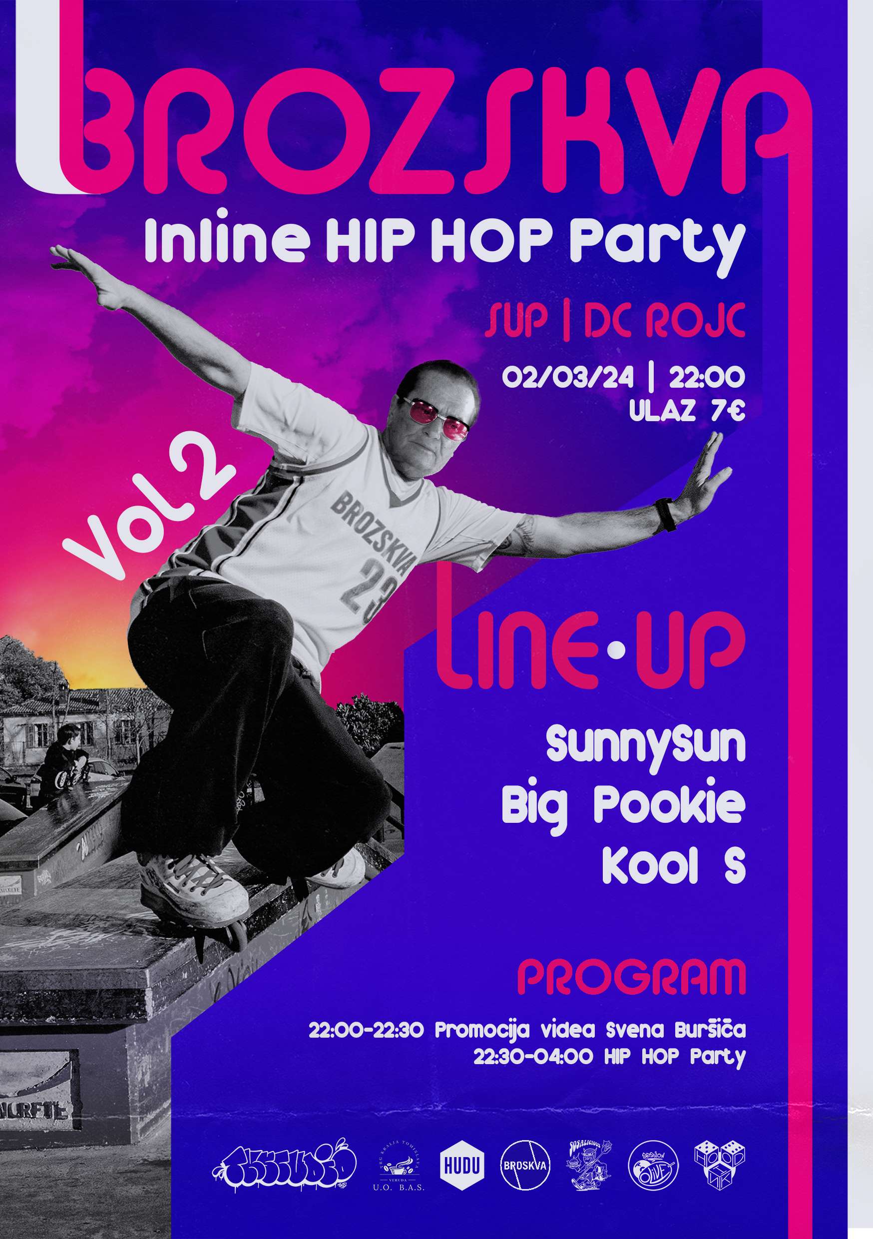 Brozskva Inline Hip Hop party vol. 2