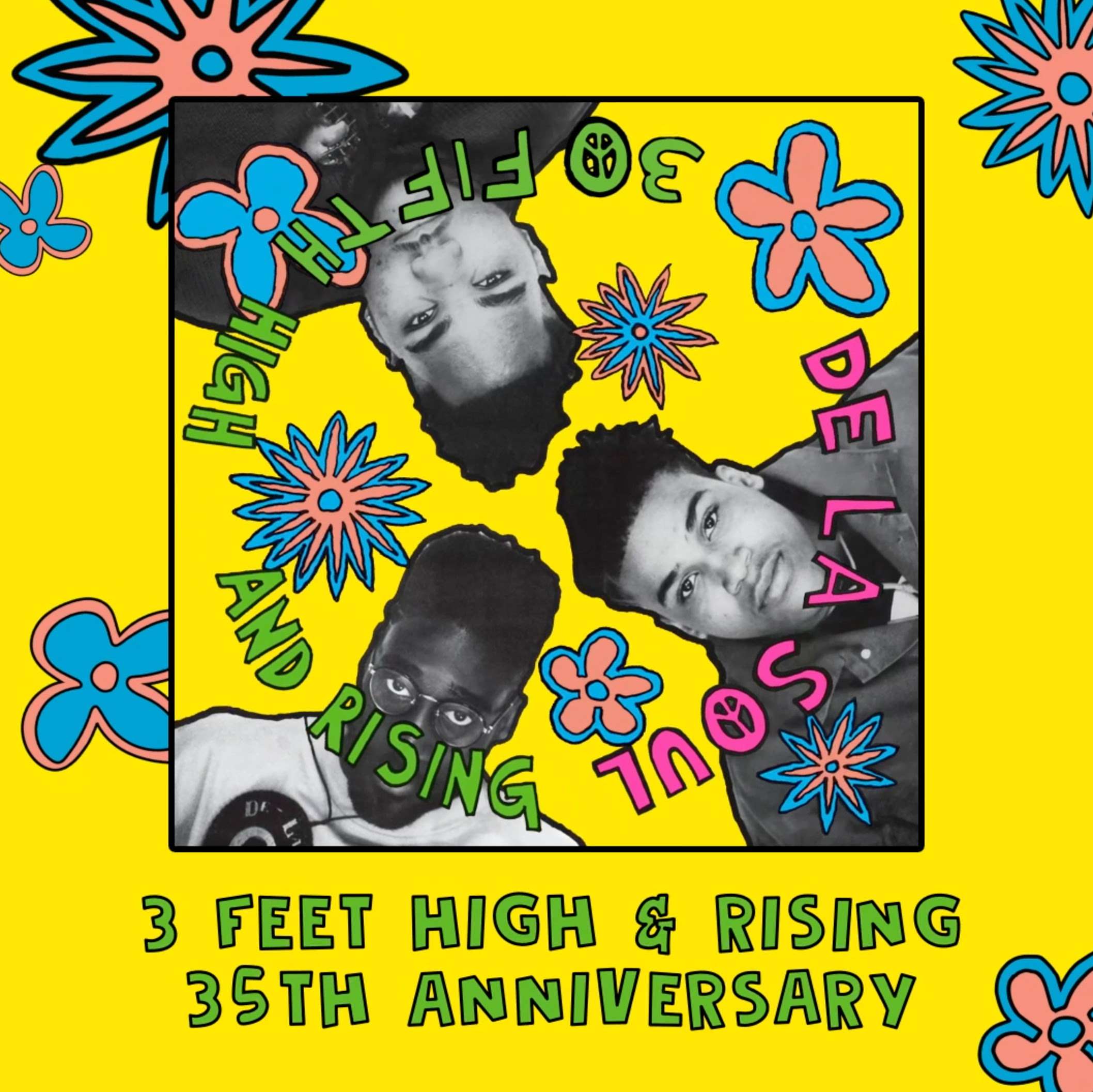 35th Anniversary Release Of “3 Feet High and Rising” By De La Soul