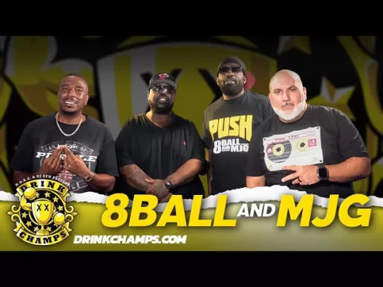 8Ball and MJG Drink Champs
