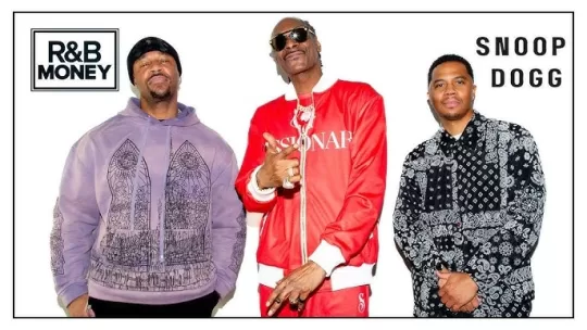 Snoop Dogg on R&B Money Podcast Thumbnail