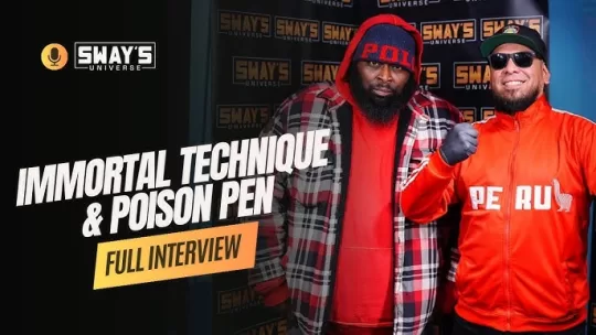 Sway's Univers w Immortal Technique and Poison Pen Thumbnail